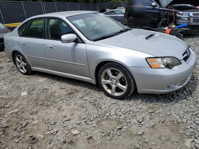 4S3BL686054210092 - 2005 SUBARU LEGACY GT SILVER photo 4