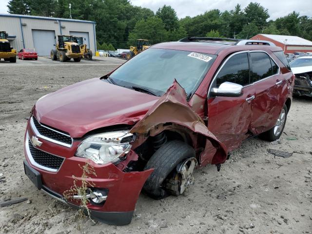 2GNFLGE53C6271622 - 2012 CHEVROLET EQUINOX LTZ RED photo 1