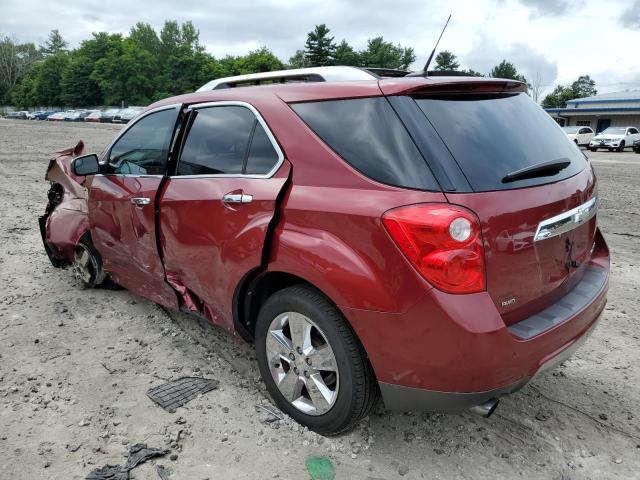 2GNFLGE53C6271622 - 2012 CHEVROLET EQUINOX LTZ RED photo 2