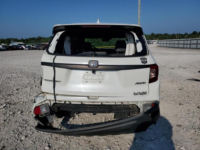 5FNYF8H57KB022694 - 2019 HONDA PASSPORT EXL WHITE photo 6