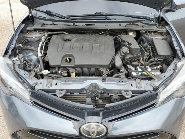 2T1BURHE1HC854367 - 2017 TOYOTA COROLLA L GRAY photo 11