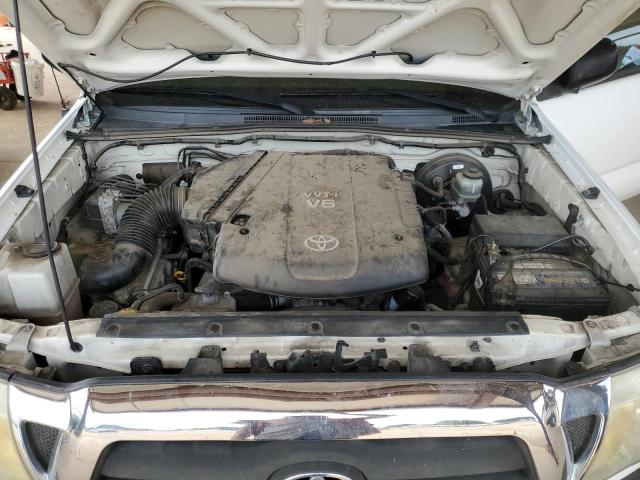 5TETU4GN9AZ717945 - 2010 TOYOTA TACOMA PRERUNNER ACCESS CAB WHITE photo 11