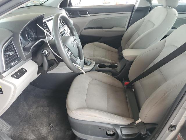 5NPD84LF0JH300112 - 2018 HYUNDAI ELANTRA SEL GRAY photo 7