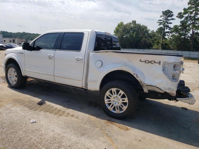 1FTFW1ET3DFA17038 - 2013 FORD F150 SUPERCREW WHITE photo 2