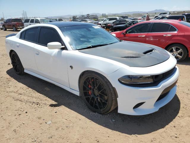 2C3CDXL93GH130417 - 2016 DODGE CHARGER SRT HELLCAT WHITE photo 4