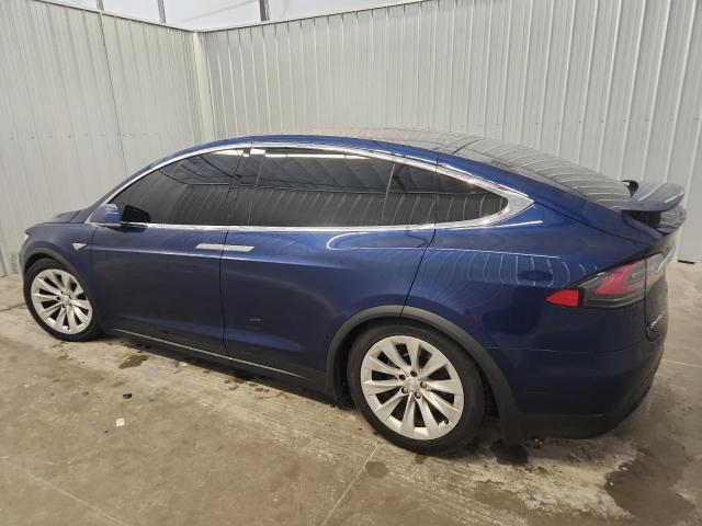 5YJXCBE27GF017661 - 2016 TESLA MODEL X BLUE photo 2