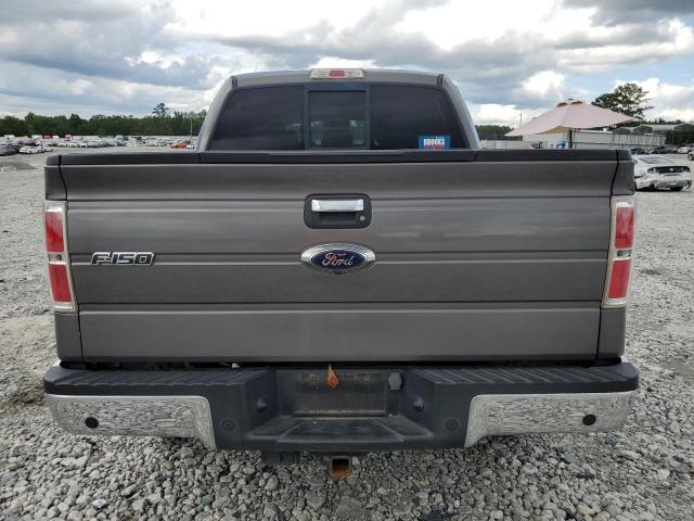 1FTFW1ET3DKF90075 - 2013 FORD F150 SUPERCREW GRAY photo 6