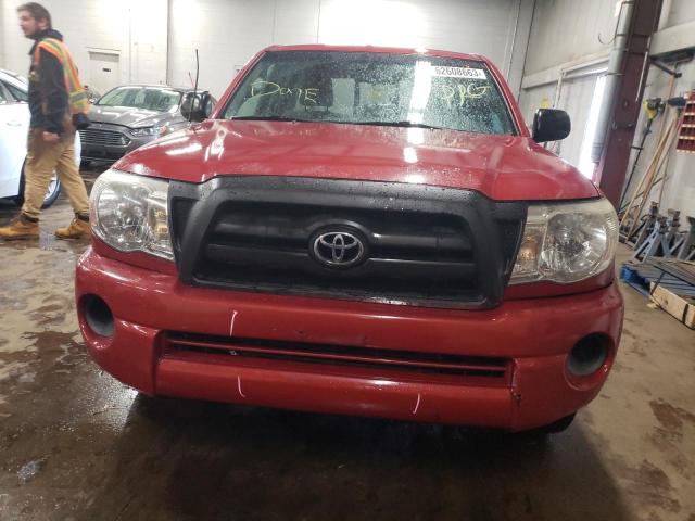5TETX22N08Z503018 - 2008 TOYOTA TACOMA ACCESS CAB წითელი ფოტო 5