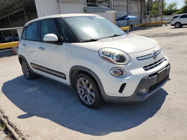 ZFBCFADH1EZ028963 - 2014 FIAT 500L TREKKING WHITE photo 4