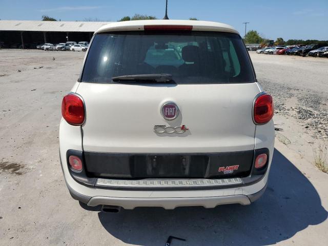 ZFBCFADH1EZ028963 - 2014 FIAT 500L TREKKING WHITE photo 6