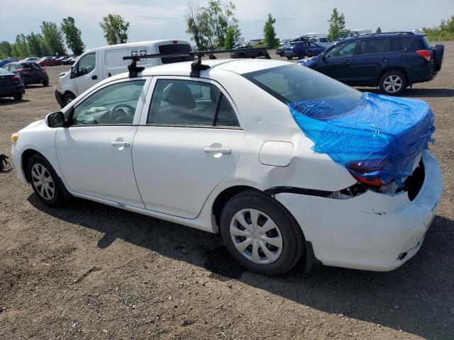 2T1BU4EE7BC668119 - 2011 TOYOTA COROLLA BASE WHITE photo 2