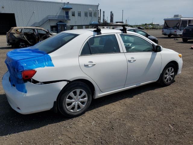 2T1BU4EE7BC668119 - 2011 TOYOTA COROLLA BASE WHITE photo 3