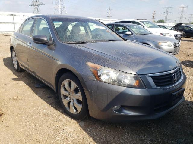 1HGCP36899A019257 - 2009 HONDA ACCORD EXL GRAY photo 4