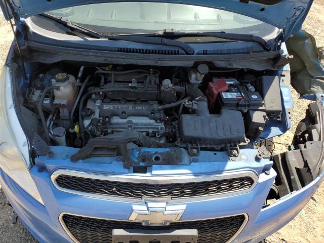 KL8CD6S90FC737487 - 2015 CHEVROLET SPARK 1LT BLUE photo 11