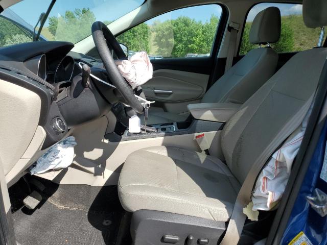 1FMCU9GD2HUE72814 - 2017 FORD ESCAPE SE BLUE photo 7