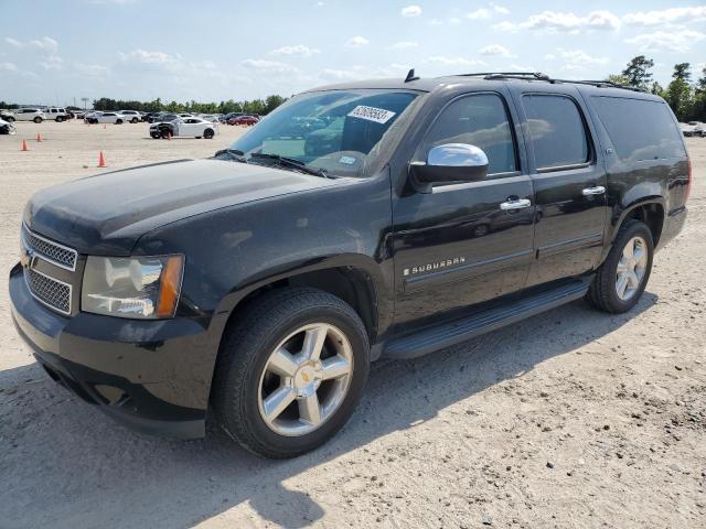 1GNFC16J08R220776 - 2008 CHEVROLET SUBURBAN C1500  LS BLACK photo 1