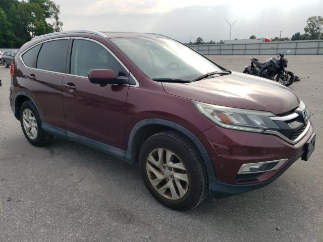 5J6RM4H76GL005615 - 2016 HONDA CR-V EXL BURGUNDY photo 4