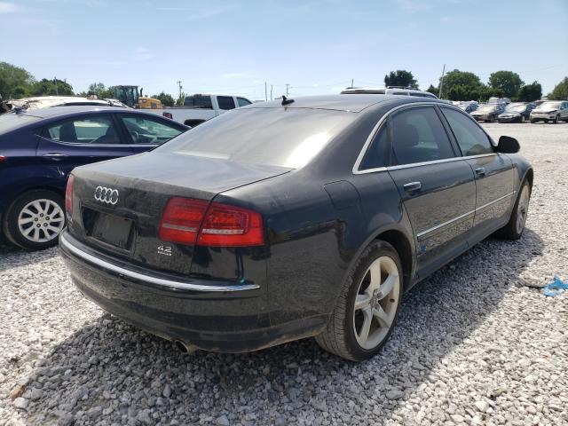 WAUMV94E08N016871 - 2008 AUDI A8 L QUATTRO BLACK photo 4