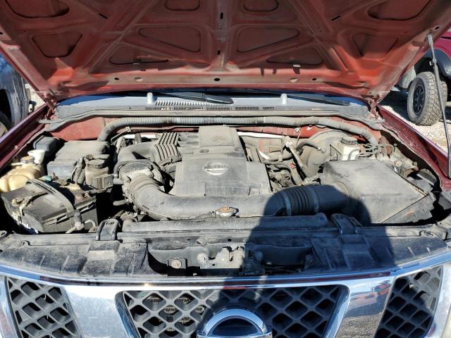 5N1AR18U77C604107 - 2007 NISSAN PATHFINDER LE BURGUNDY photo 11