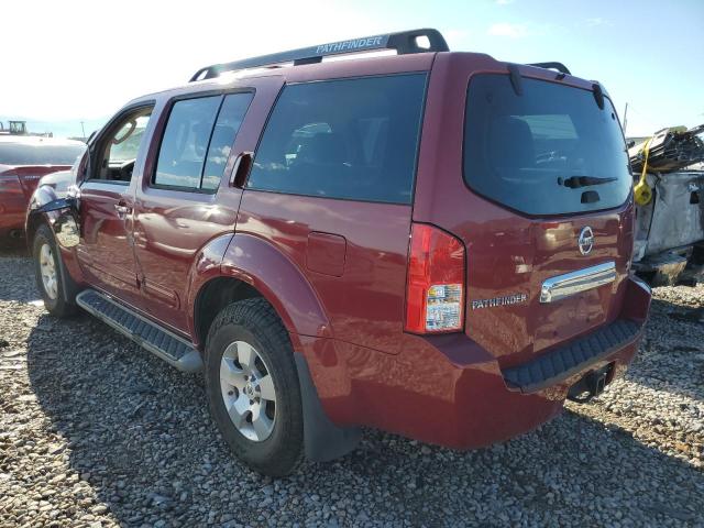 5N1AR18U77C604107 - 2007 NISSAN PATHFINDER LE BURGUNDY photo 2