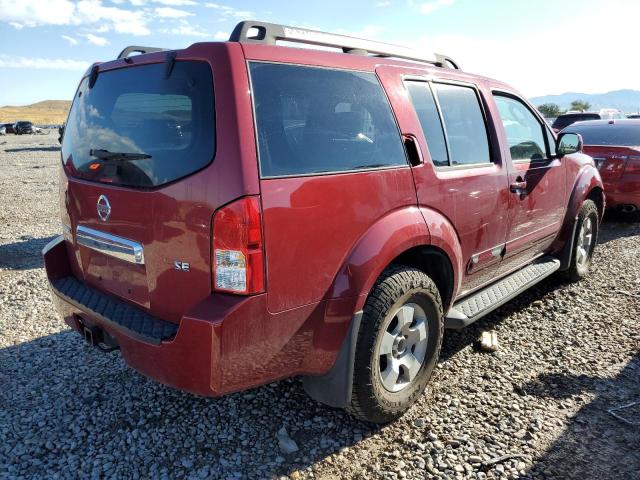 5N1AR18U77C604107 - 2007 NISSAN PATHFINDER LE BURGUNDY photo 3