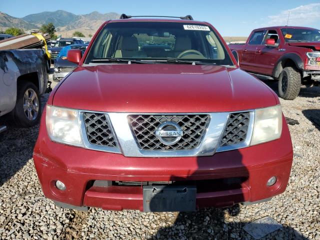 5N1AR18U77C604107 - 2007 NISSAN PATHFINDER LE BURGUNDY photo 5