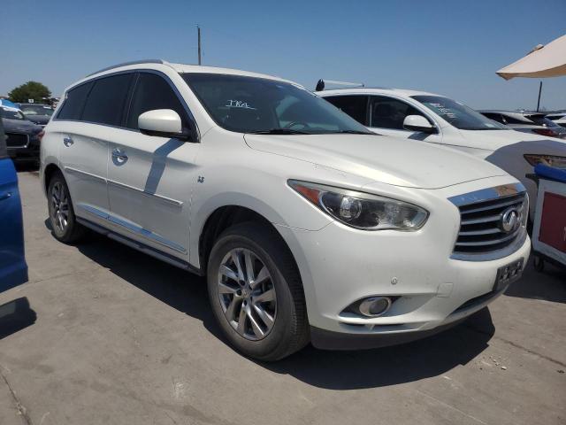 5N1AL0MN5EC552449 - 2014 INFINITI QX60 WHITE photo 4