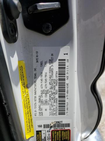 5TFRX5GN9JX109485 - 2018 TOYOTA TACOMA ACCESS CAB თეთრი ფოტო 12