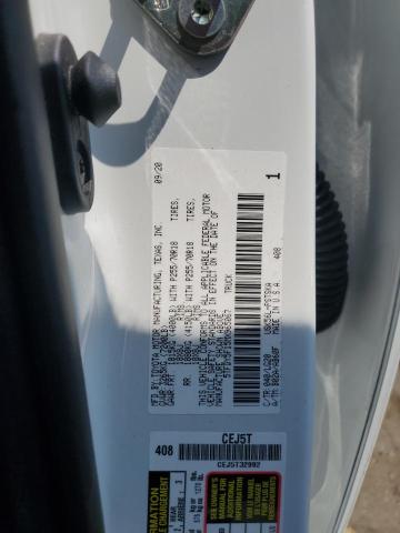 5TFDY5F15MX965067 - 2021 TOYOTA TUNDRA CREWMAX SR5 WHITE photo 12