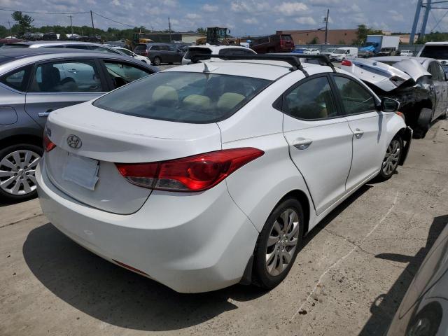 5NPDH4AE6DH227911 - 2013 HYUNDAI ELANTRA GLS WHITE photo 3