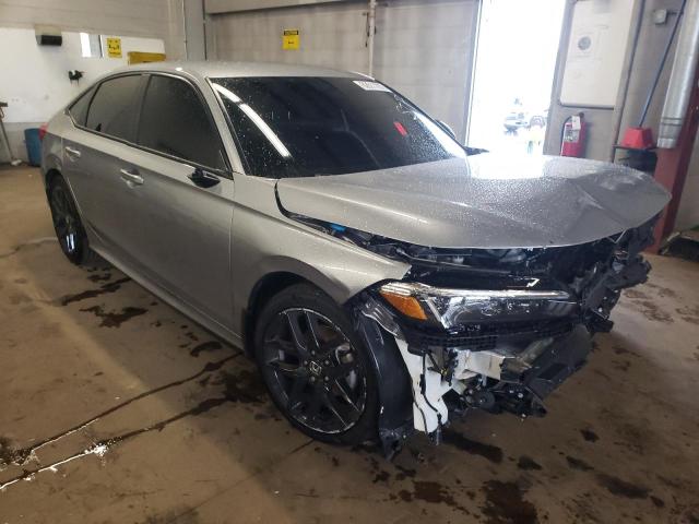 2HGFE2F52PH543352 - 2023 HONDA CIVIC SPORT GRAY photo 4