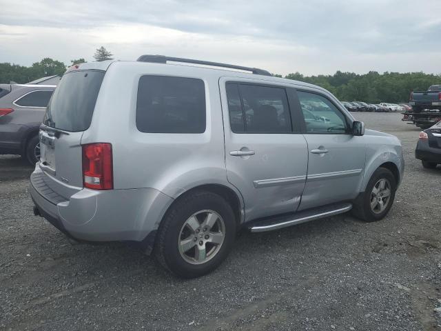 5FNYF4H51BB028208 - 2011 HONDA PILOT EXL SILVER photo 3