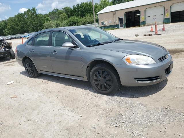 2G1WB57K191240483 - 2009 CHEVROLET IMPALA LS Сұр фото 4