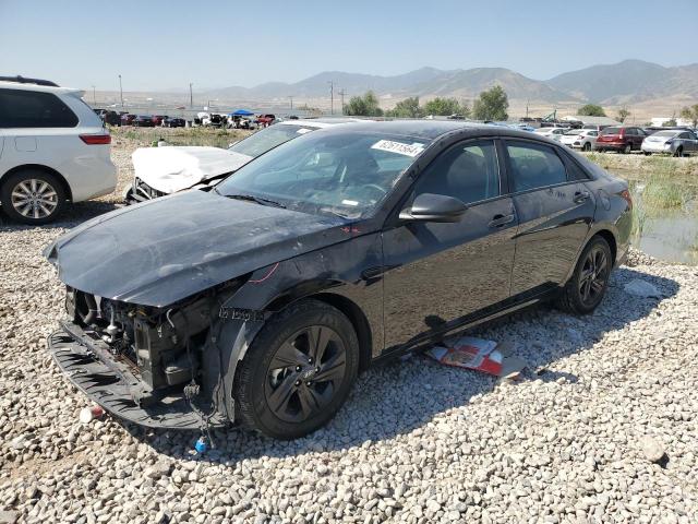 KMHLM4AG3MU156645 - 2021 HYUNDAI ELANTRA SEL BLACK photo 1