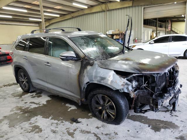 5TDJKRFH0GS282034 - 2016 TOYOTA HIGHLANDER XLE Silber Foto 4