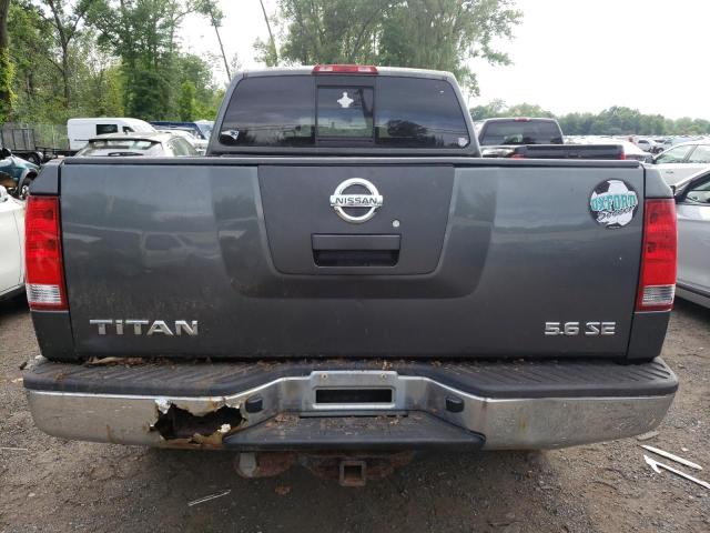 1N6AA06B17N232725 - 2007 NISSAN TITAN XE CHARCOAL photo 6