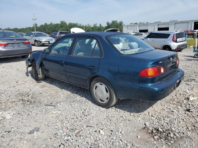 1NXBR12E12Z619436 - 2002 TOYOTA COROLLA CE TEAL photo 2