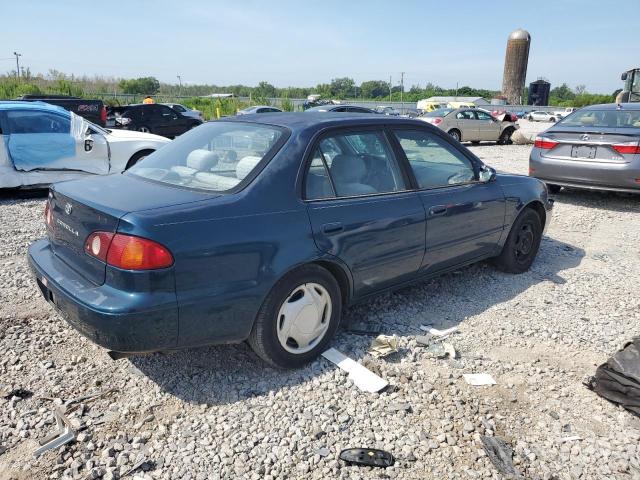 1NXBR12E12Z619436 - 2002 TOYOTA COROLLA CE TEAL photo 3