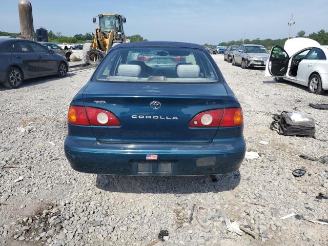 1NXBR12E12Z619436 - 2002 TOYOTA COROLLA CE TEAL photo 6