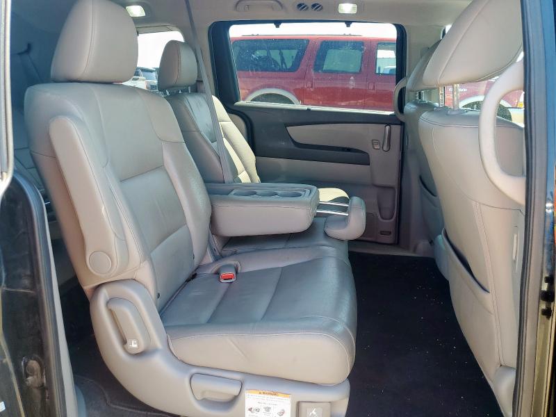 5FNRL5H61BB077033 - 2011 HONDA ODYSSEY EXL BLACK photo 11