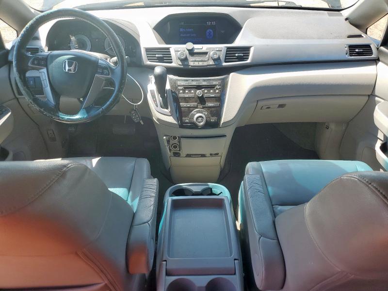 5FNRL5H61BB077033 - 2011 HONDA ODYSSEY EXL BLACK photo 8