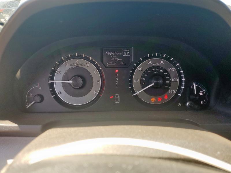 5FNRL5H61BB077033 - 2011 HONDA ODYSSEY EXL BLACK photo 9