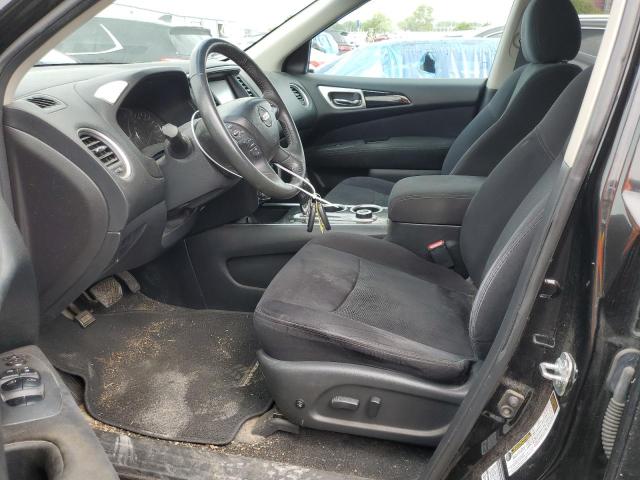5N1AR2MM8FC689498 - 2015 NISSAN PATHFINDER S BLACK photo 7