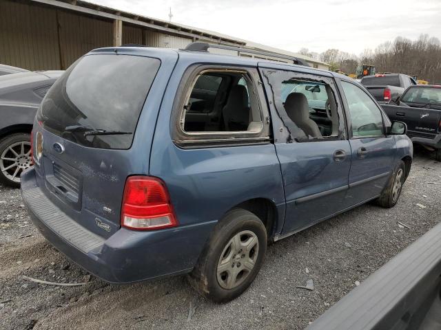 2FMZA51626BA61664 - 2006 FORD FREESTAR SE BLUE photo 3