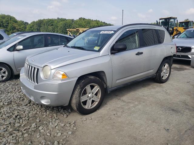 1J8FF47W07D122492 - 2007 JEEP COMPASS SILVER photo 1