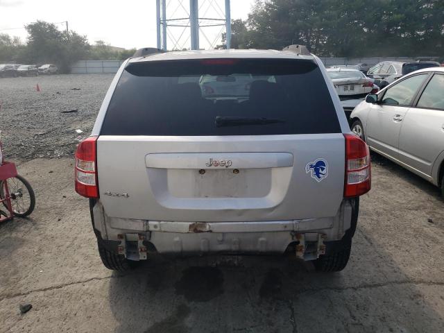 1J8FF47W07D122492 - 2007 JEEP COMPASS SILVER photo 6