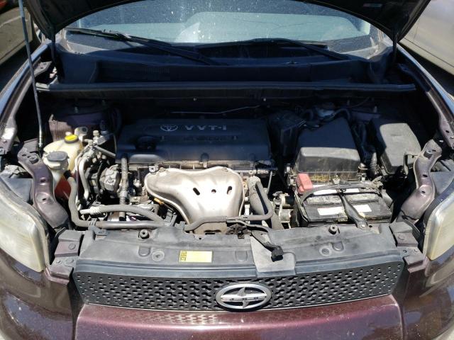 JTLKE50E081024926 - 2008 TOYOTA SCION XB 栗色 照片 11