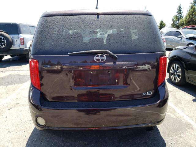 JTLKE50E081024926 - 2008 TOYOTA SCION XB 栗色 照片 6
