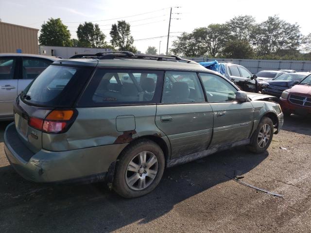 4S3BH815647636591 - 2004 SUBARU LEGACY OUTBACK H6 3.0 SPECIAL GREEN photo 3