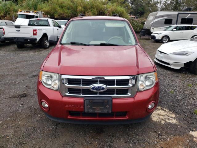 1FMCU9DG1CKB12534 - 2012 FORD ESCAPE XLT RED photo 5